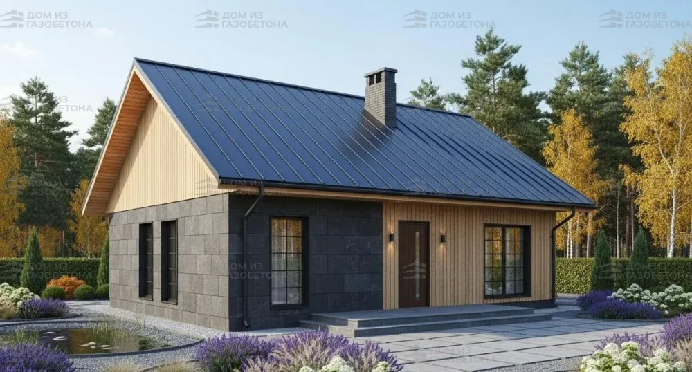 Проект Двухэтажный дом 11 на 11, 151 м2